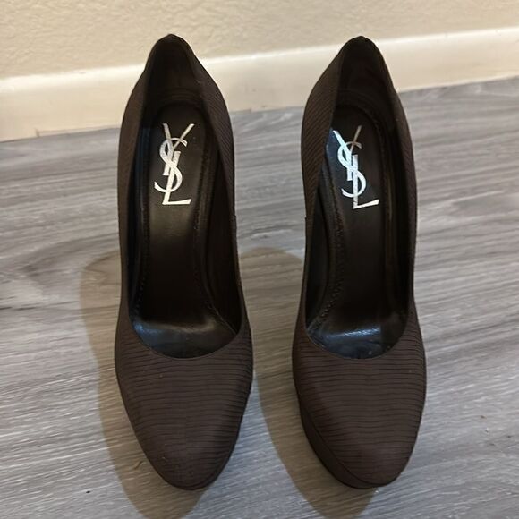 Yves Saint Laurent HEELS SIZE 38 - Picture 4 of 14